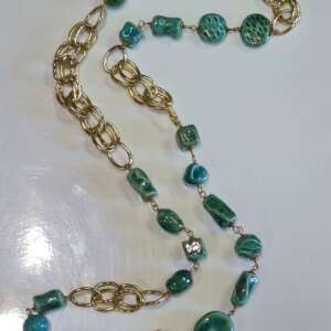Collana Ceramica Raku