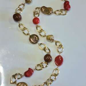 Collana Ceramica Raku