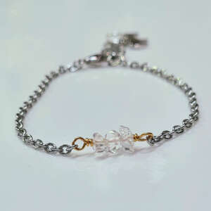 Braccialetto con 3 Diamantini di Herkimer