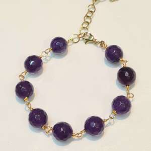 Braccialetto con Agata Viola