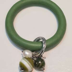 Braccialetto Elastone Verde militare