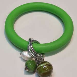 Braccialetto Elastone Verde Mela