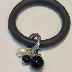 Braccialetto Elastone Grigio Carbone