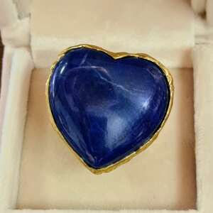 Anello Scultura con Lapislazzuli