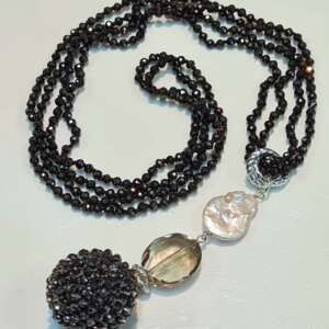 Collana Mora marrone scuro